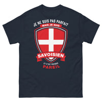 Thumbnail for T-shirt Savoisien marine - Je ne suis pas parfait mais je suis savoisien