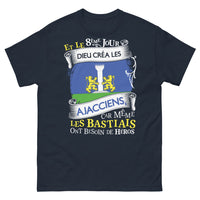 Thumbnail for T-shirt Ajacciens marine - Et le 8ème jour, Dieu créa les Ajacciens