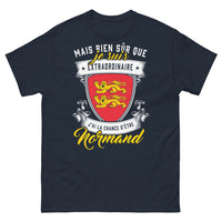 Thumbnail for T-shirt Normand marine - L'extraordinaire chance d'être Normand