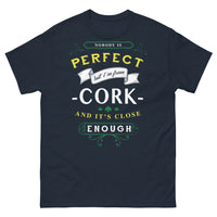 Thumbnail for T-shirt Cork marine - Slogan anglais « Nobody is Perfect but I'm from Cork »