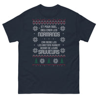 Thumbnail for T-shirt Normands marine - Même les Bretons avaient besoin de leurs sauveurs