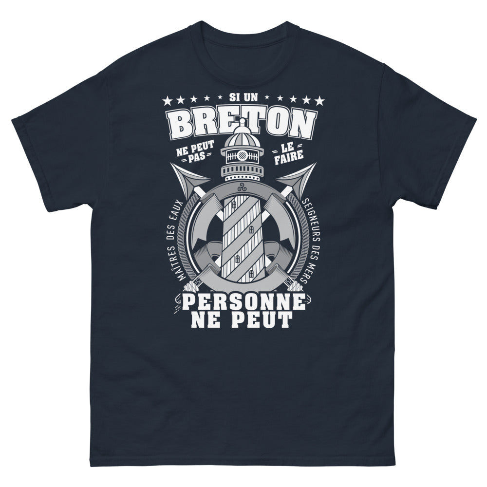 T-shirt Breton marine - Seigneurs des mers