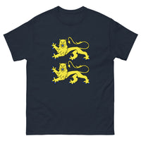 Thumbnail for T-shirt Yorkshire marine - Two Golden Lions Rampant