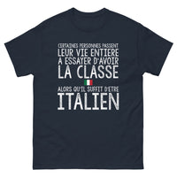 Thumbnail for T-shirt Italie marine - Il suffit d'être italien