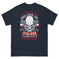 Thumbnail for T-shirt Italiens marine - Et le huitième jour, Dieu créa les Italiens