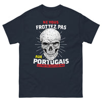 Thumbnail for T-shirt Portugais marine - Ne vous frottez pas aux Portugais