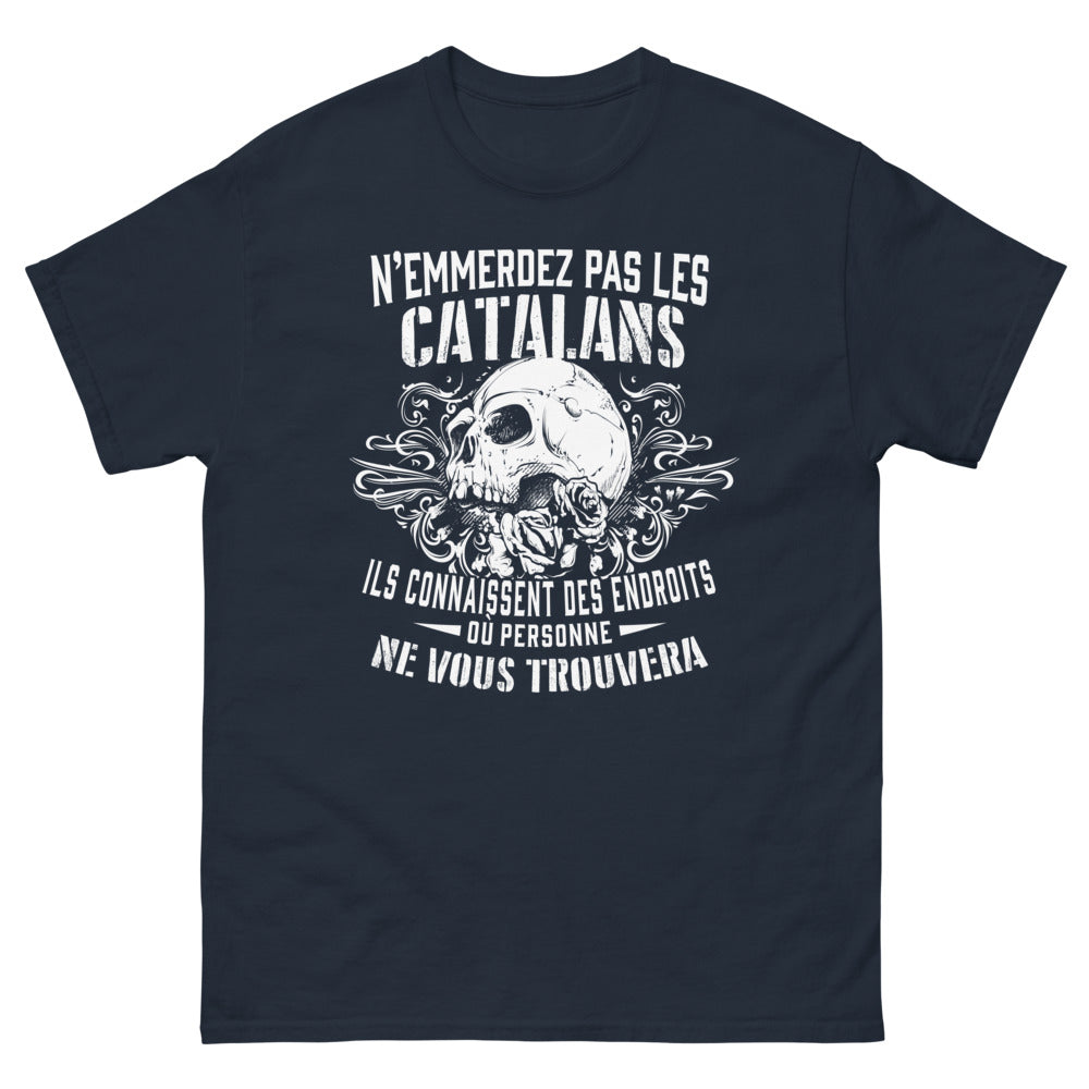 T-shirt Catalans marine - Endroits secrets préservés