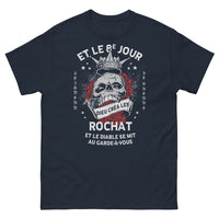 Thumbnail for T-shirt Rochat marine - Et le 8e jour, Dieu créa les Rochat