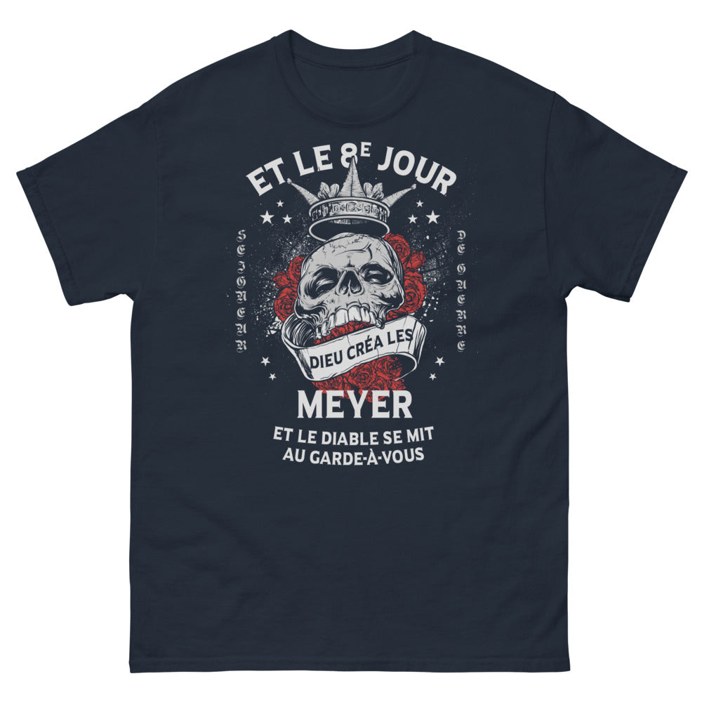 T-shirt Famille Meyer marine - Le 8e Jour, Seiya créa