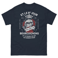 Thumbnail for T-shirt Bourguignons marine - Et le 8e jour, Dieu créa les Bourguignons