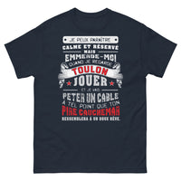 Thumbnail for T-shirt Toulon marine - citation humour pour supporter, fierté locale