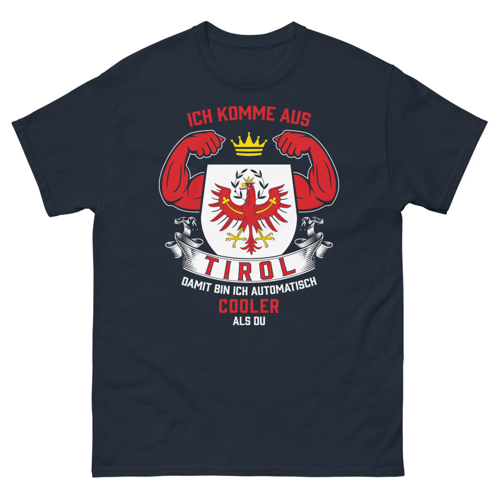 T-shirt Tirol marine - Ich komme aus Tirol