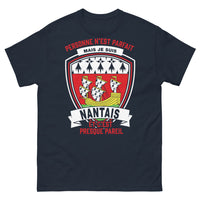 Thumbnail for T-shirt Nantais marine - Personne n'est parfait, mais je suis Nantais