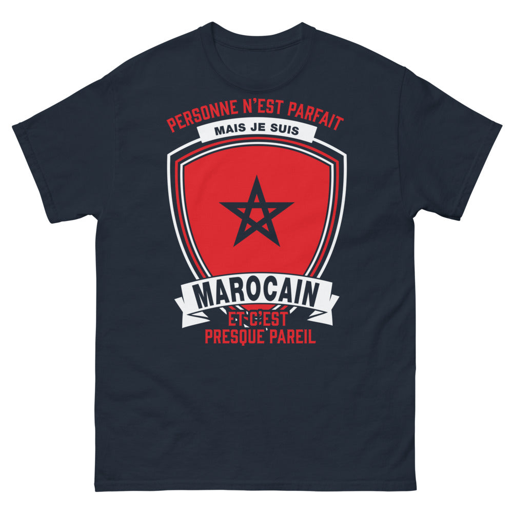 T-shirt Marocain Marine - Presque parfait