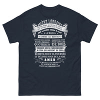 Thumbnail for T-shirt Prière Lorraine marine - L'Apéro sacré des Lorrains