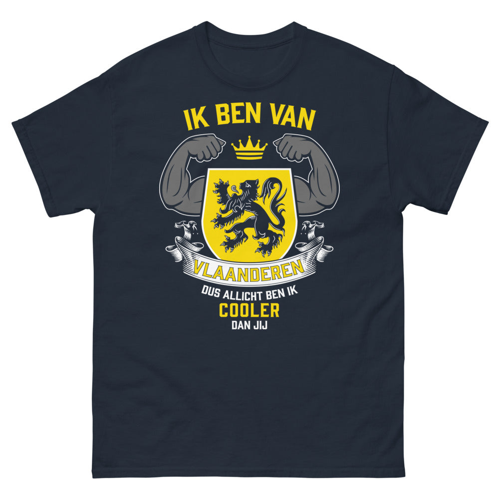T-shirt Flandre marine - Je suis de Flandre, plus cool que toi