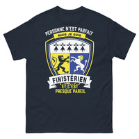 Thumbnail for T-shirt Finistérien marine - Personne n'est parfait, je suis Finistérien
