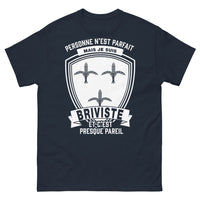 Thumbnail for T-shirt Briviste marine - Personne n'est parfait, je suis Briviste