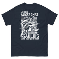 Thumbnail for T-shirt Auvergne marine - Le boss est ici