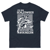 Thumbnail for T-shirt Schleswig-Holstein marine - Ich bin Schleswiger Nachfahre von Wikingern