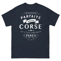 Thumbnail for T-shirt Corse marine - Je ne suis pas parfaite, mais je suis Corse