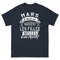 Thumbnail for T-shirt Mars marine - Belle à en Crever