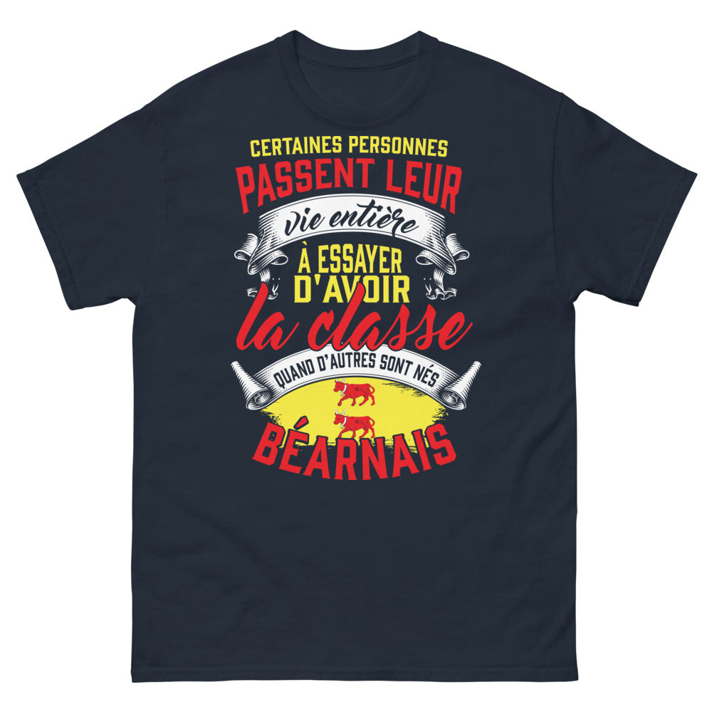 T-shirt Béarnais marine - L'art d'être chic sans effort