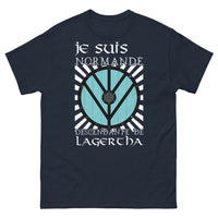 Thumbnail for T-shirt Fière Normande marine - Descendante de Lagertha