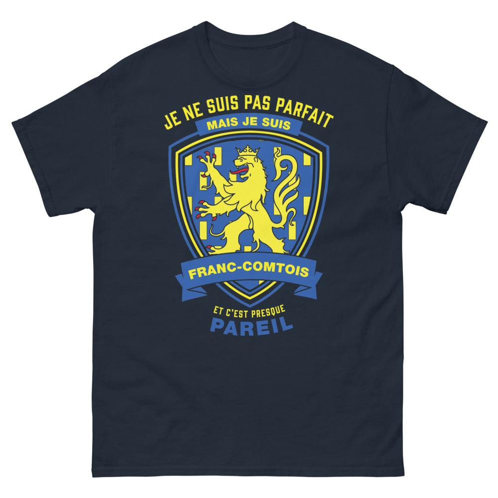 T-shirt Franc-Comtois marine - Pas parfait mais presque