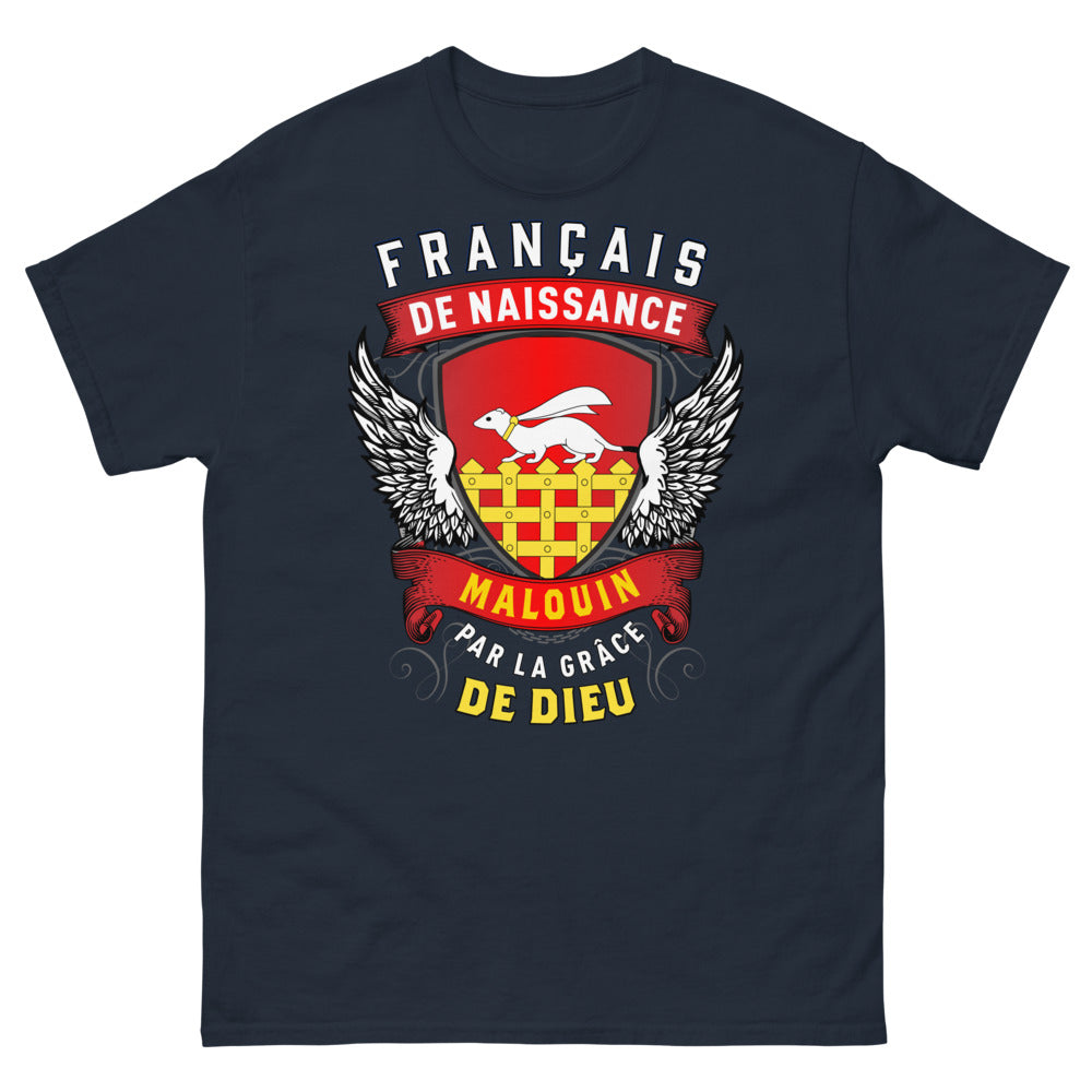 T-shirt Saint-Malo marine - Fier de Saint-Malo