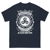 Thumbnail for T-shirt Bretagne marine - Râleur attachant