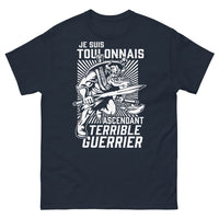 Thumbnail for T-shirt Toulonnais marine - Je suis toulonnais ascendant terrible guerrier