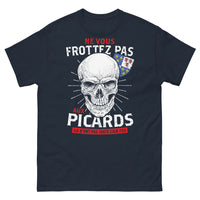 Thumbnail for T-shirt Picard marine - Ne vous frottez pas aux Picards