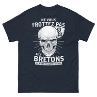 Thumbnail for T-shirt Bretagne marine - Ne vous frottez pas aux Bretons