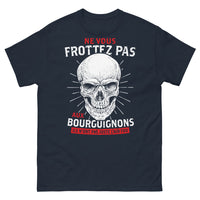 Thumbnail for T-shirt Bourguignons marine - Ne vous frottez pas aux Bourguignons