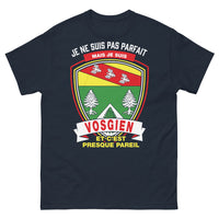 Thumbnail for T-shirt Vosgien marine - Je ne suis pas parfait mais je suis Vosgien