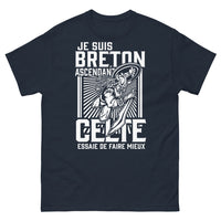 Thumbnail for T-shirt Breton ascendant celte marine - Je suis Breton Ascendant Celte