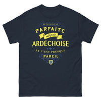Thumbnail for T-shirt Ardèche marine - Je ne suis pas parfaite mais je suis ardéchoise