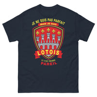 Thumbnail for T-shirt Lotois marine - Je ne suis pas parfait mais je suis lotois