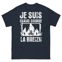 Thumbnail for T-shirt Bretagne marine - Je suis chaud comme la Breizh