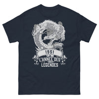 Thumbnail for T-shirt 1951 Année des légendes marine - hommage vintage 1951