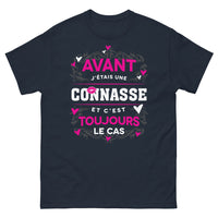 Thumbnail for T-shirt Avant j'étais une connasse marine - humour assumé