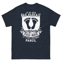 Thumbnail for T-shirt Pied-Noir marine - Je ne suis pas parfait mais je suis Pied-Noir