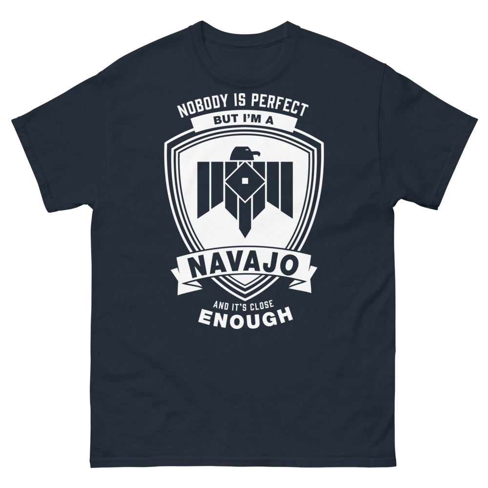 T-shirt Navajo marine - Nobody is Perfect, but I'm a Navajo