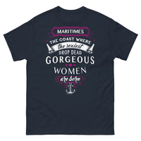 Thumbnail for T-shirt Maritimes marine - les femmes les plus sexy naissent