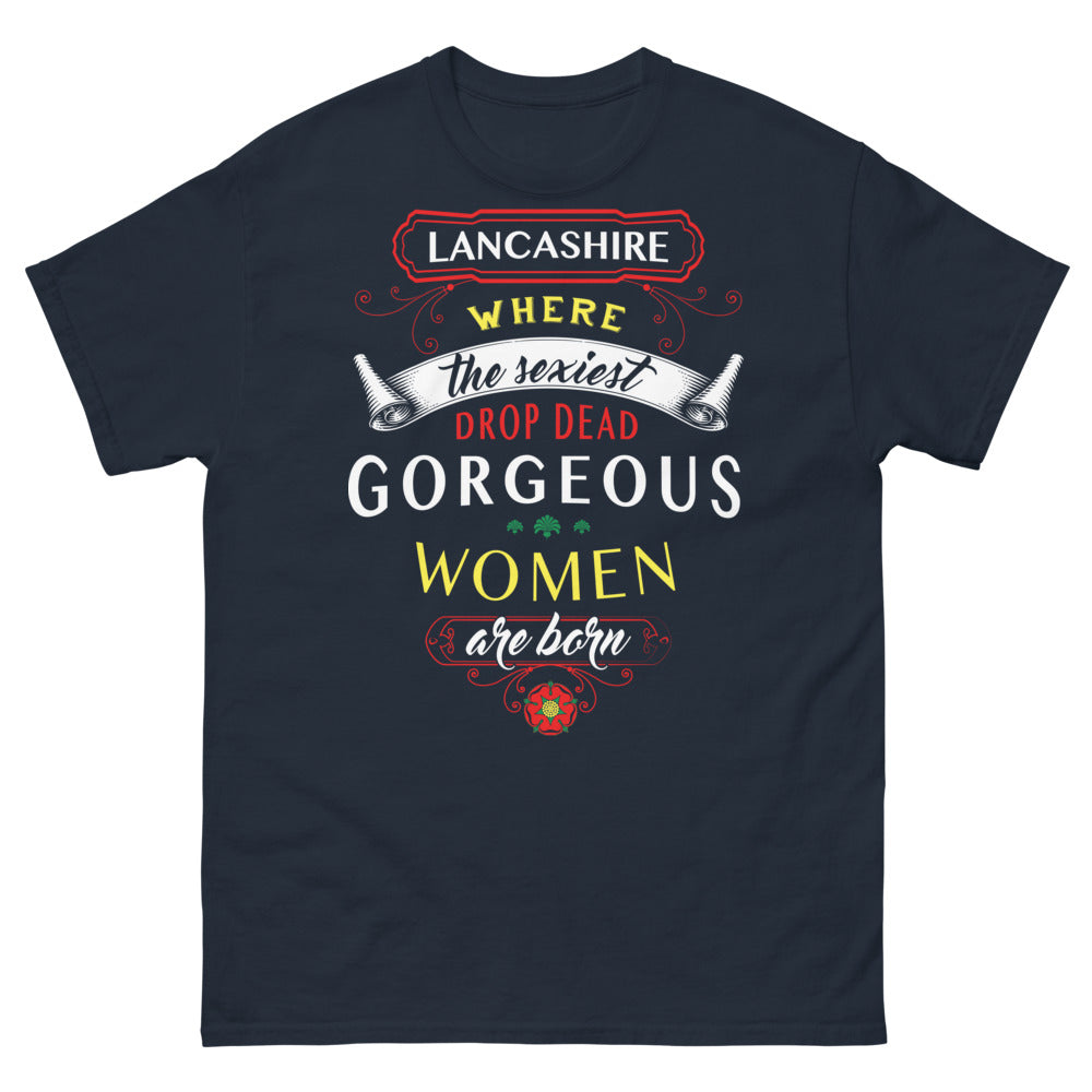 T-shirt Lancashire marine - Where the Sexiest Drop-Dead Gorgeous Women Are Born