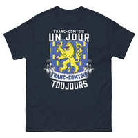 Thumbnail for T-shirt Franc-Comtois marine - Franc-Comtois un jour, Franc-Comtois toujours