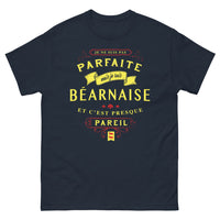 Thumbnail for T-shirt Béarnais marine - Je ne suis pas parfaite mais je suis Béarnaise