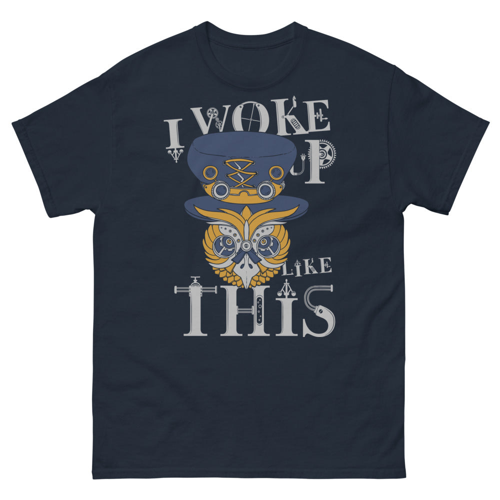T-shirt New Yorker marine - I Woke Up Like This