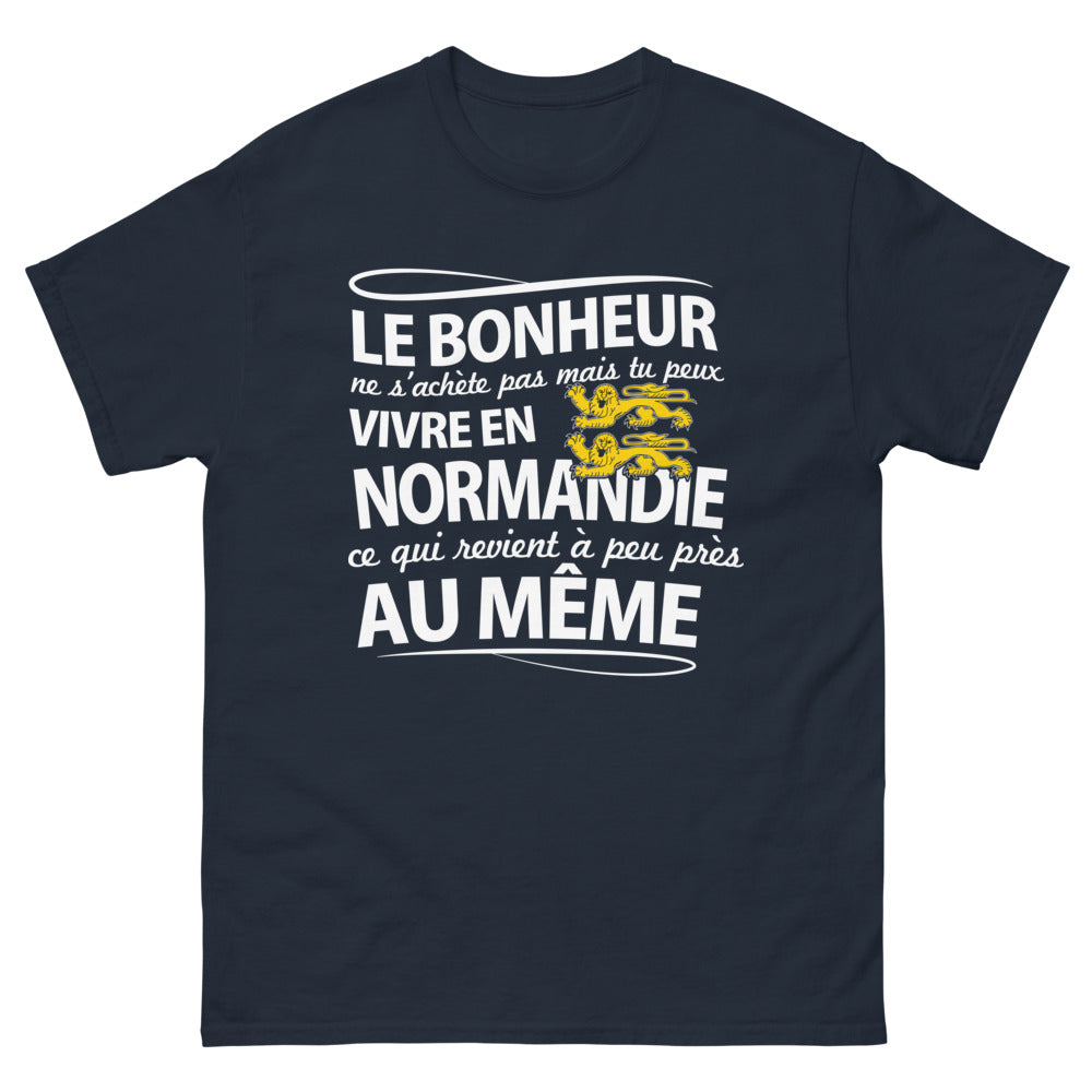 T-shirt Normandie marine - Vivre en Normandie